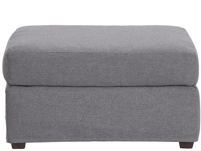 Brooke Outdoor Ottoman - Special Order - Dark Gray.