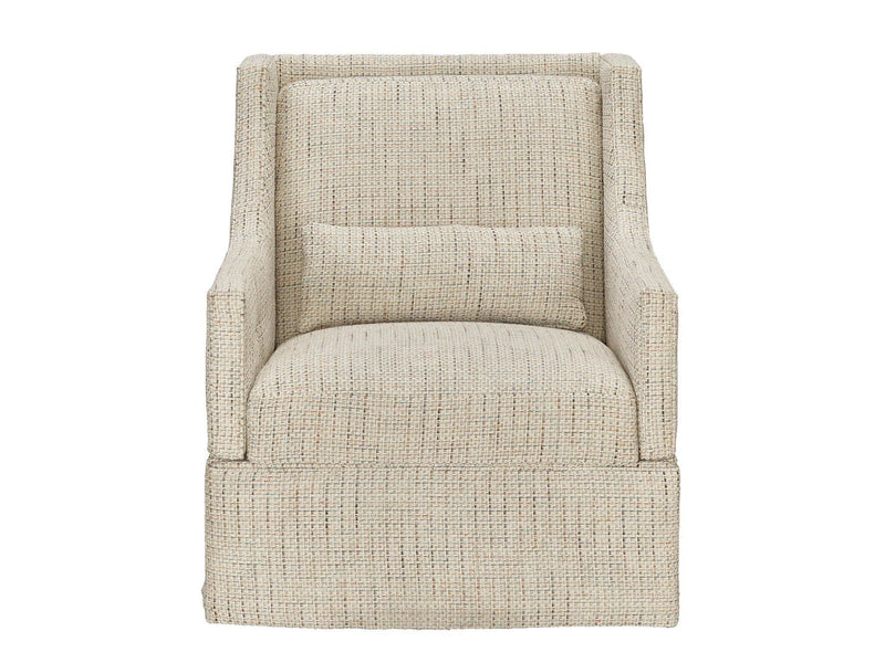 Hudson Skirted Recliner Special Order - Beige.