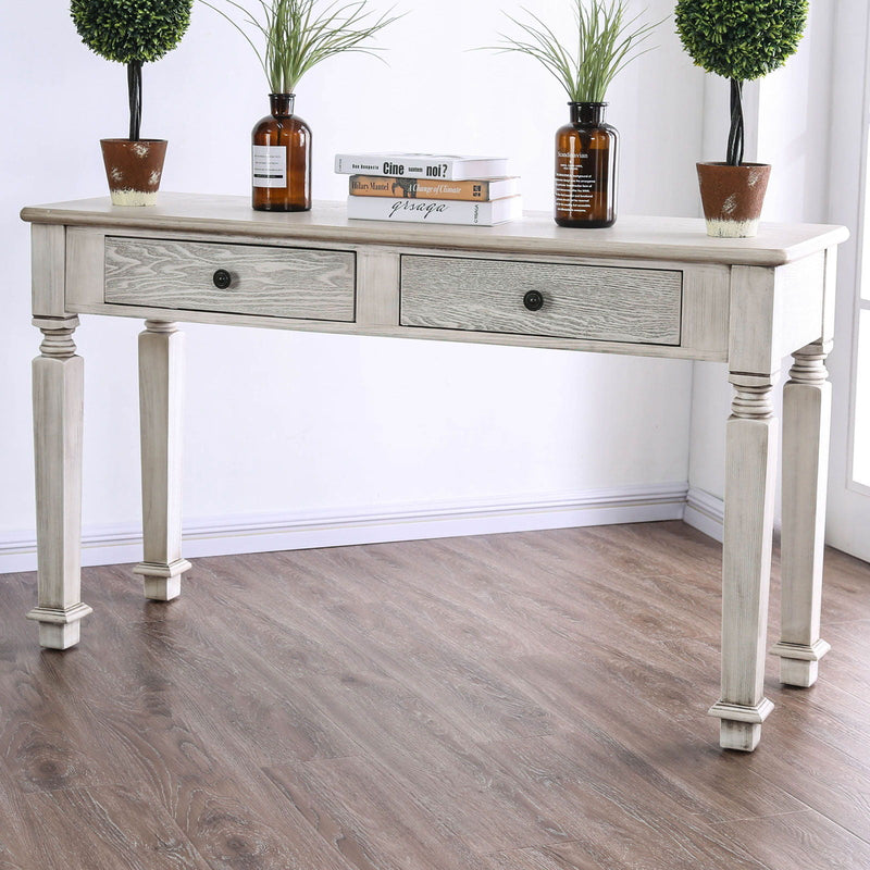 Joliet - Sofa Table - Antique White