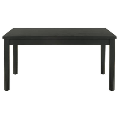 Appleton - Rectangular Wood Dining Table - Black Washed