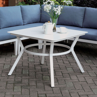 Sharon - Patio Table - White - Grand Furniture GA