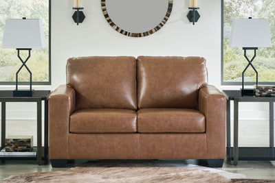 Bolsena - Caramel - Loveseat.