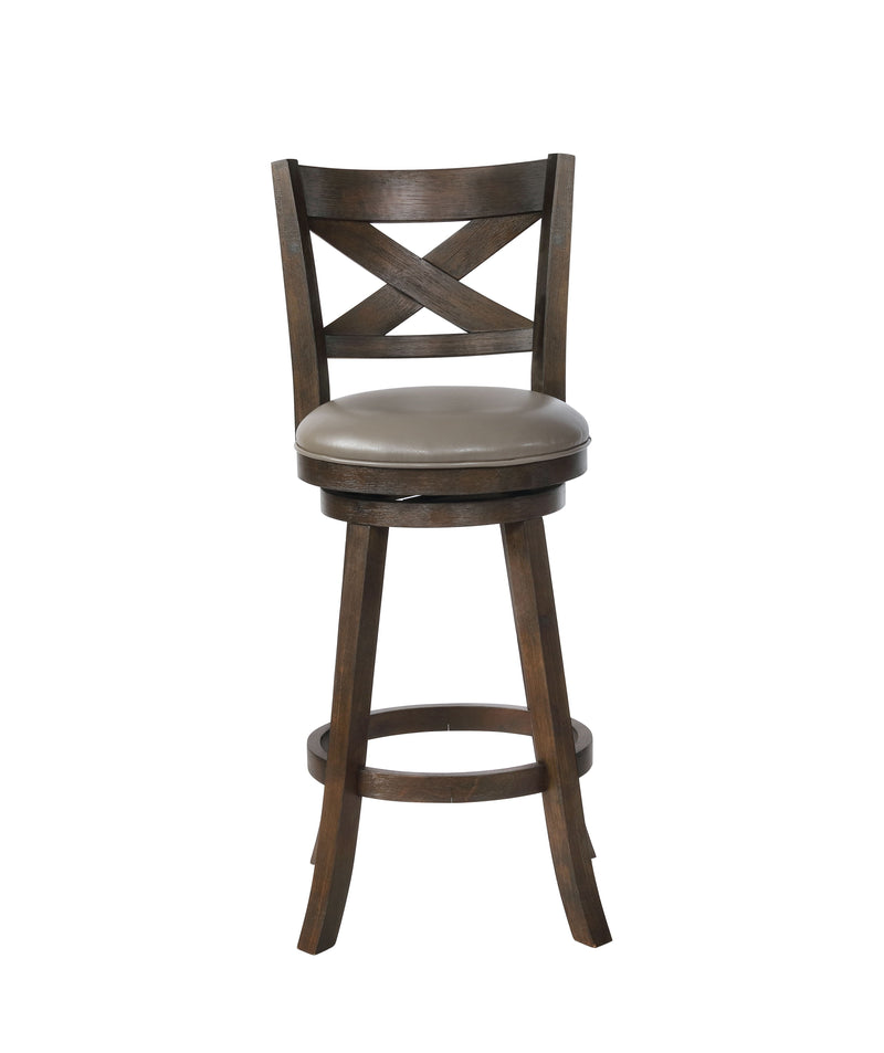 Kipper - Swivel Bar Stool (Set of 2) - Gray