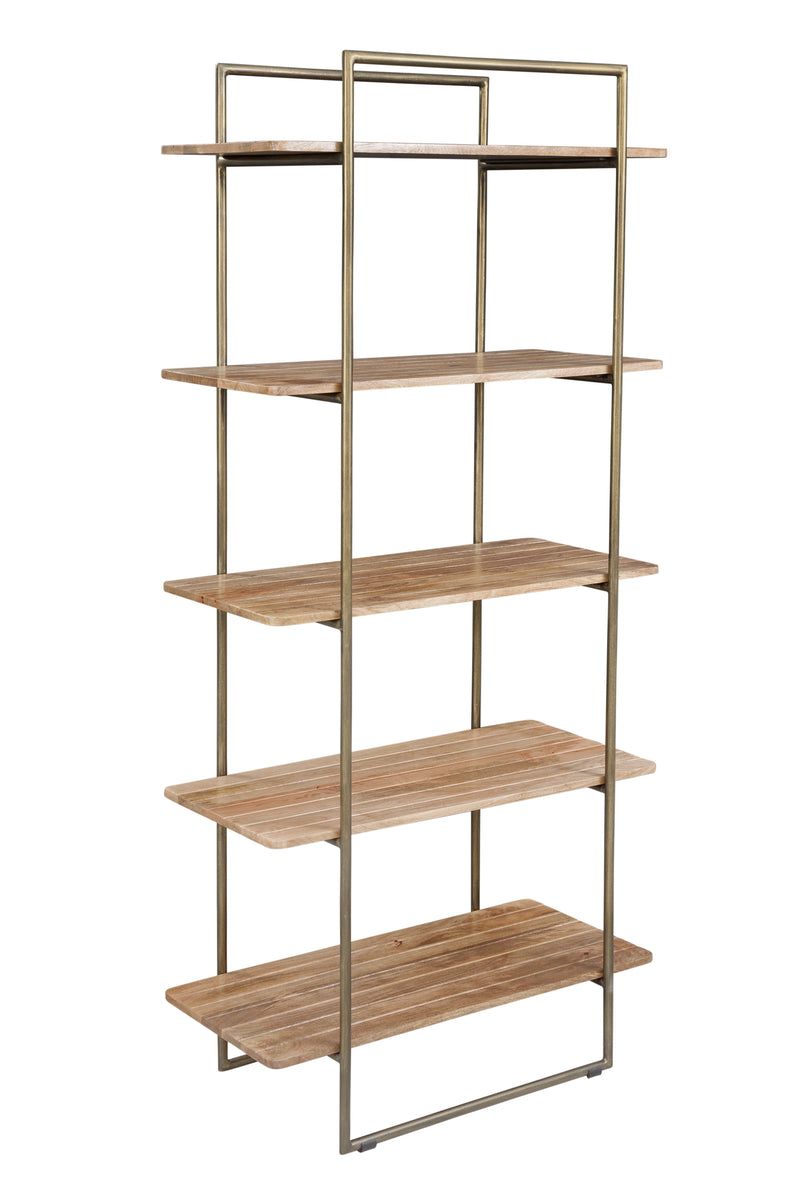 Adrienne - Etagere Bookcase - Light Brown