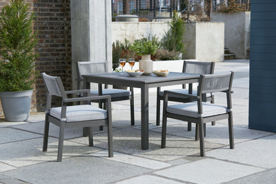 Eden Town - Gray - 5 Pc. - Dining Set.