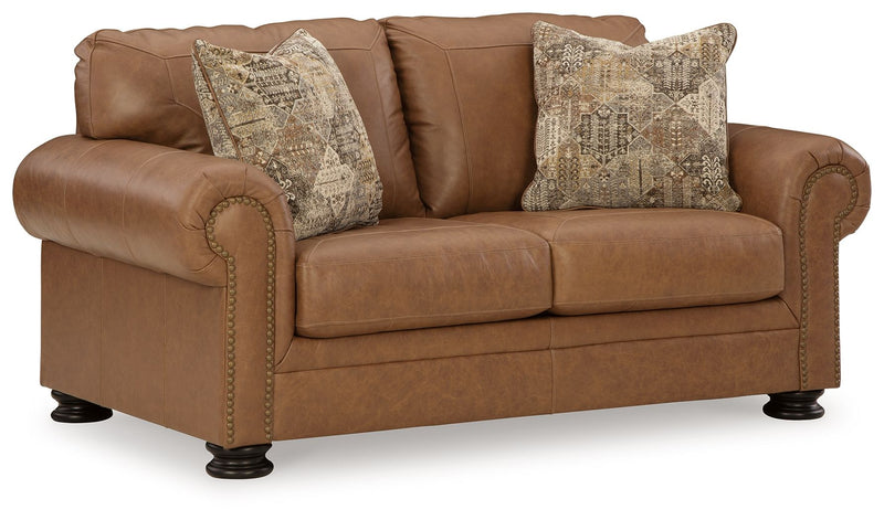 Carianna - Caramel - Loveseat.