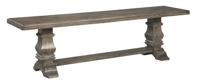 Wyndahl - Rustic Brown - Dining Room Bench.