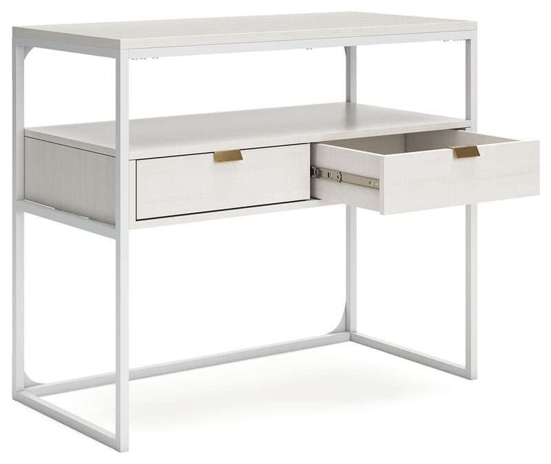 Deznee - White - Credenza.