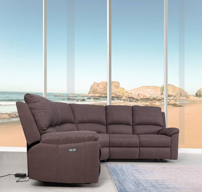 9241 - Reclining Power Sectional - Reclining Sectionals - Grand Furniture GA