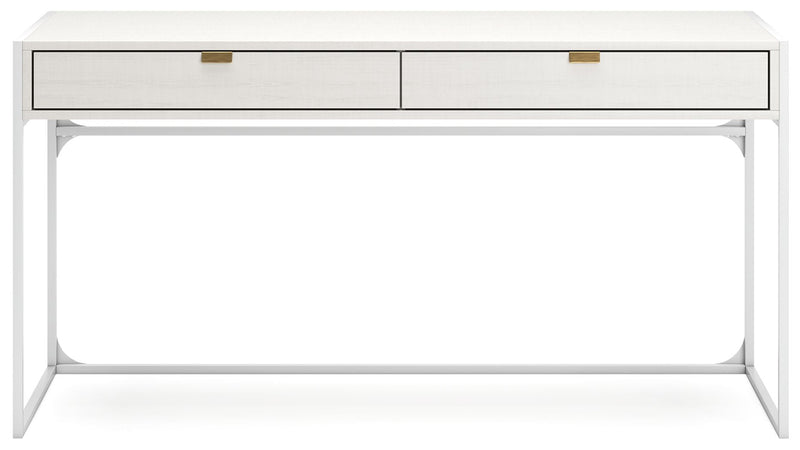 Deznee - White - 60" Home Office Desk.