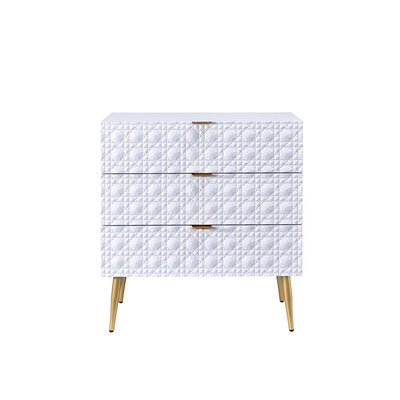 Maisey II - Dresser - White & Gold