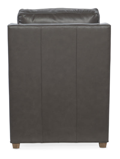 Johnston - Chair Full Recline - Dark Gray