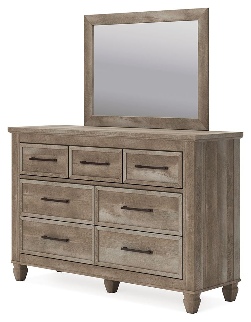 Yarbeck - Sand - Dresser And Mirror.