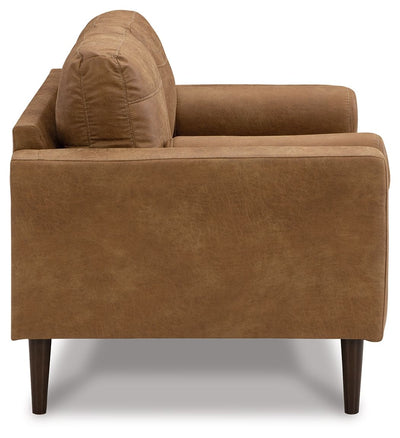 Telora - Caramel - Loveseat.