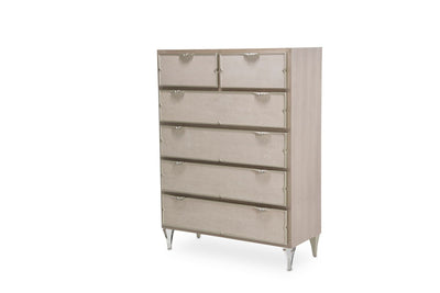 Camden Court - 6-Drawer Chest - Pearl.