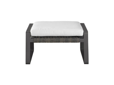 Coastal Living Outdoor - San Clemente Ottoman - Black.