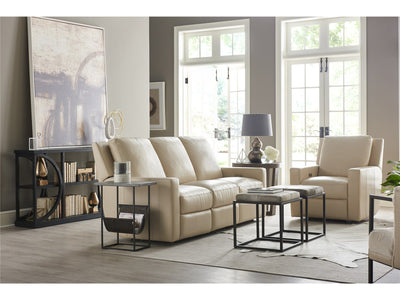 Curated - Safari Ottoman - Beige.