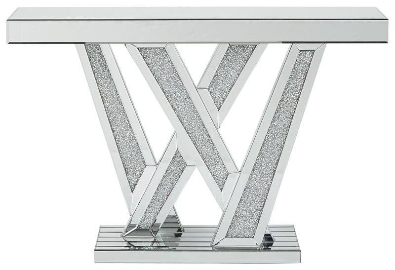 Gillrock - Metallic - Console Table.