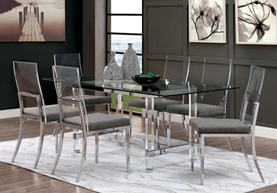 Casper - Dining Table - Pearl Silver - Grand Furniture GA