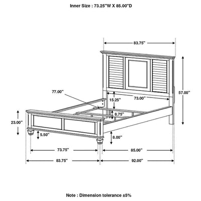 Franco - Panel Bed - Panel Beds - Grand Furniture GA