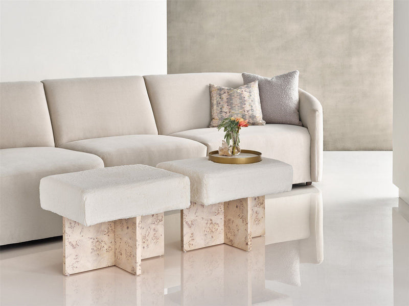 Tranquility - Miranda Kerr Home - Riviera Bunching Bench - White.