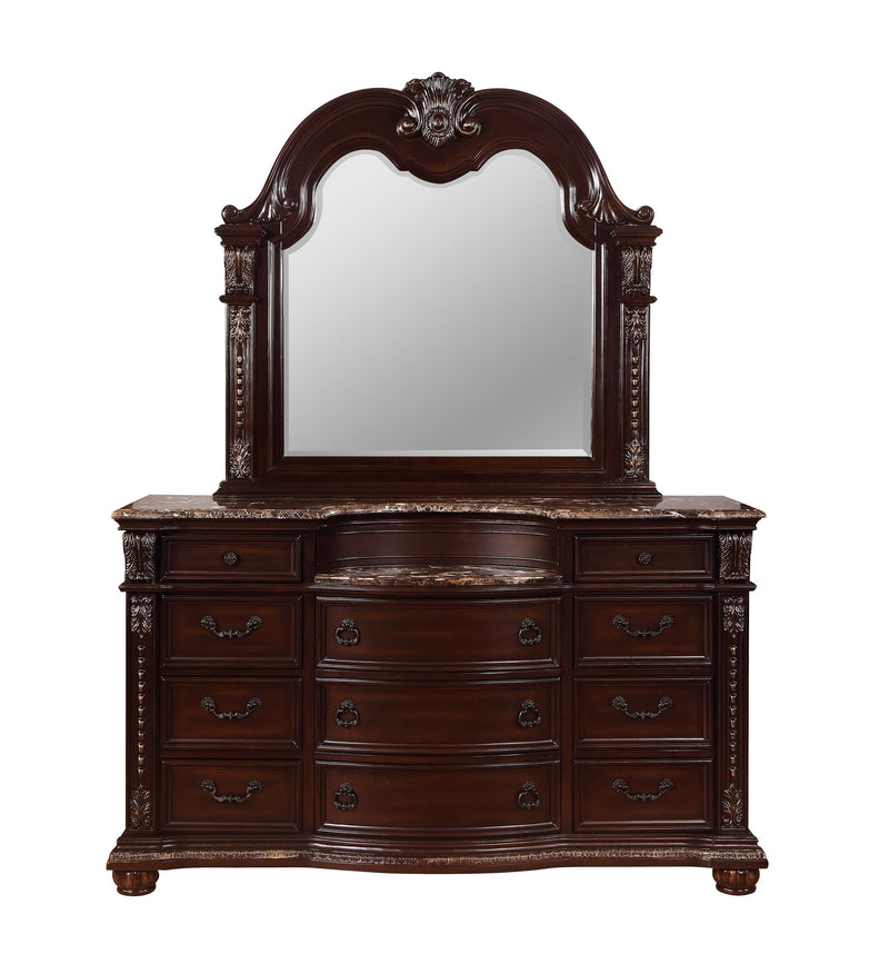 Stanley - Dresser - Cherry - Dressers - Grand Furniture GA