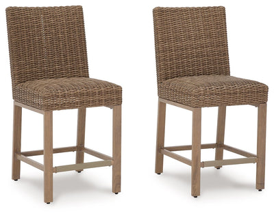 Walton Bridge - Driftwood - Barstool (Set of 2).