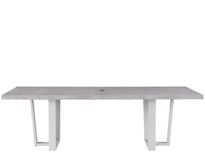 Coastal Living Outdoor - South Beach Dining Table - Pearl Silver.