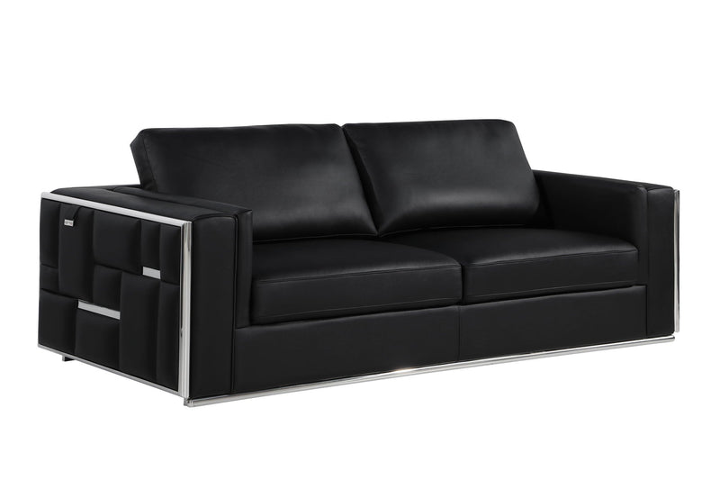 1130 - Top Grain Italian Leather Sofa