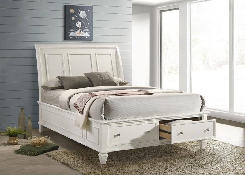 Sandy Beach - Storage Sleigh Bed - Grand Furniture GA