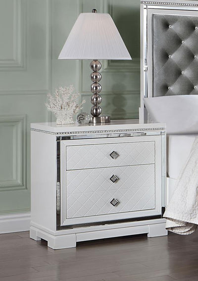 Eleanor - Rectangular 2-Drawer Nightstand