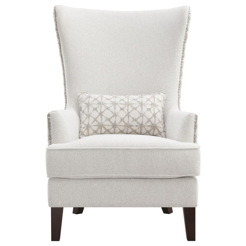 Pippin - Curved Arm High Back Accent Chair