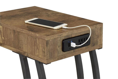 Troy - Accent Table with Power Outlet.