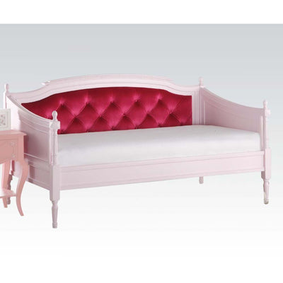 Wynell - Daybed - Magenta - Velvet & Pink - Grand Furniture GA