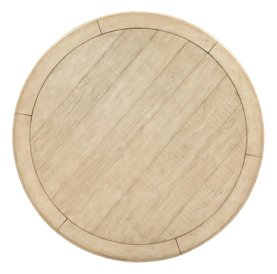 Harlow - Round Dining Table - Weathered Bisque.