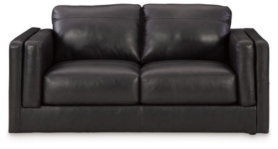 Amiata - Onyx - Loveseat.