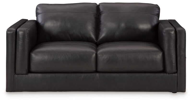 Amiata - Onyx - Loveseat.