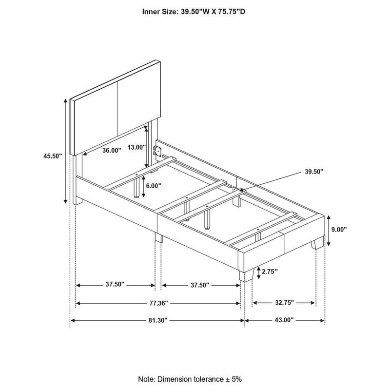 Dorian - Upholstered Bed - Grand Furniture GA