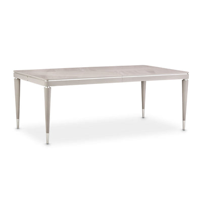 Lanterna - Rectangular Dining Table - Silver Mist