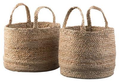 Brayton - Natural - Basket Set (Set of 2).