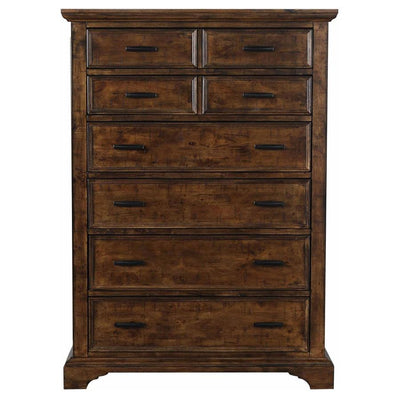 Elk Grove - 7-Drawer Chest - Vintage Bourbon.