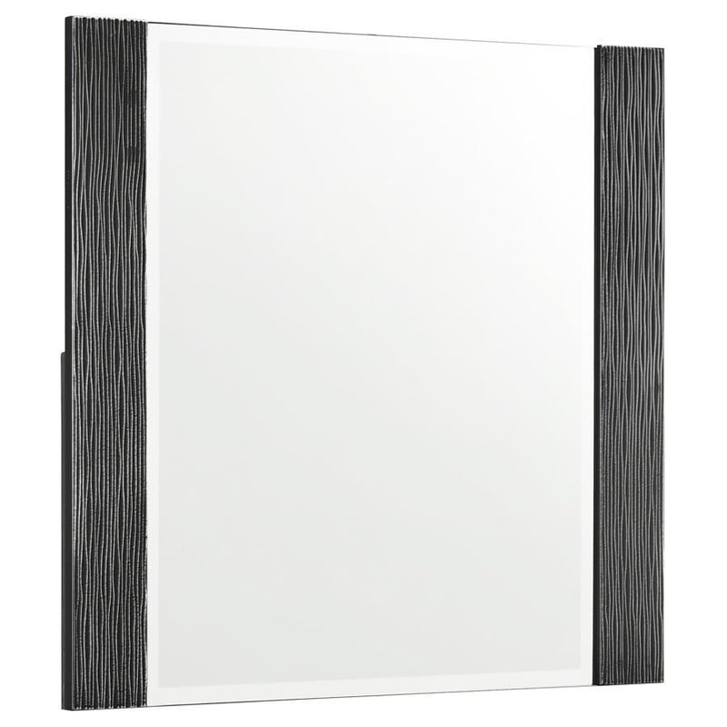 Blacktoft - Rectangle Dresser Mirror - Black.