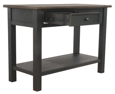Tyler - Grayish Brown / Black - Sofa Table.