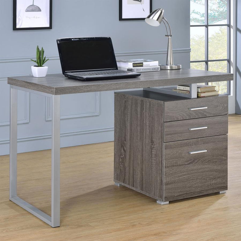 Brennan - 3-drawer Office Desk - Grand Furniture GA