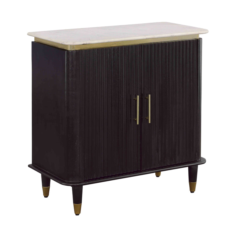 Carlyle - Two Door Cabinet - Black & Gold.