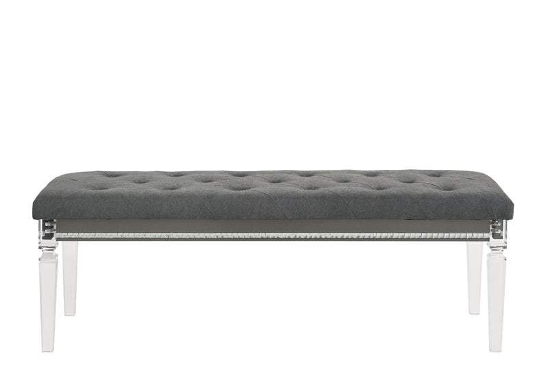 Giovani - Bench - Gray - Grand Furniture GA