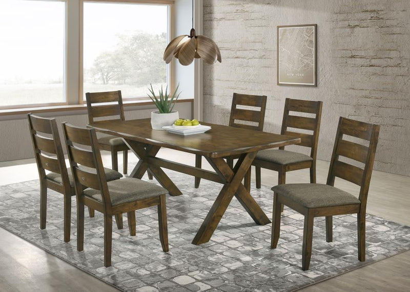 Alston - Rustic Trestle Dining Room Set - Grand Furniture GA