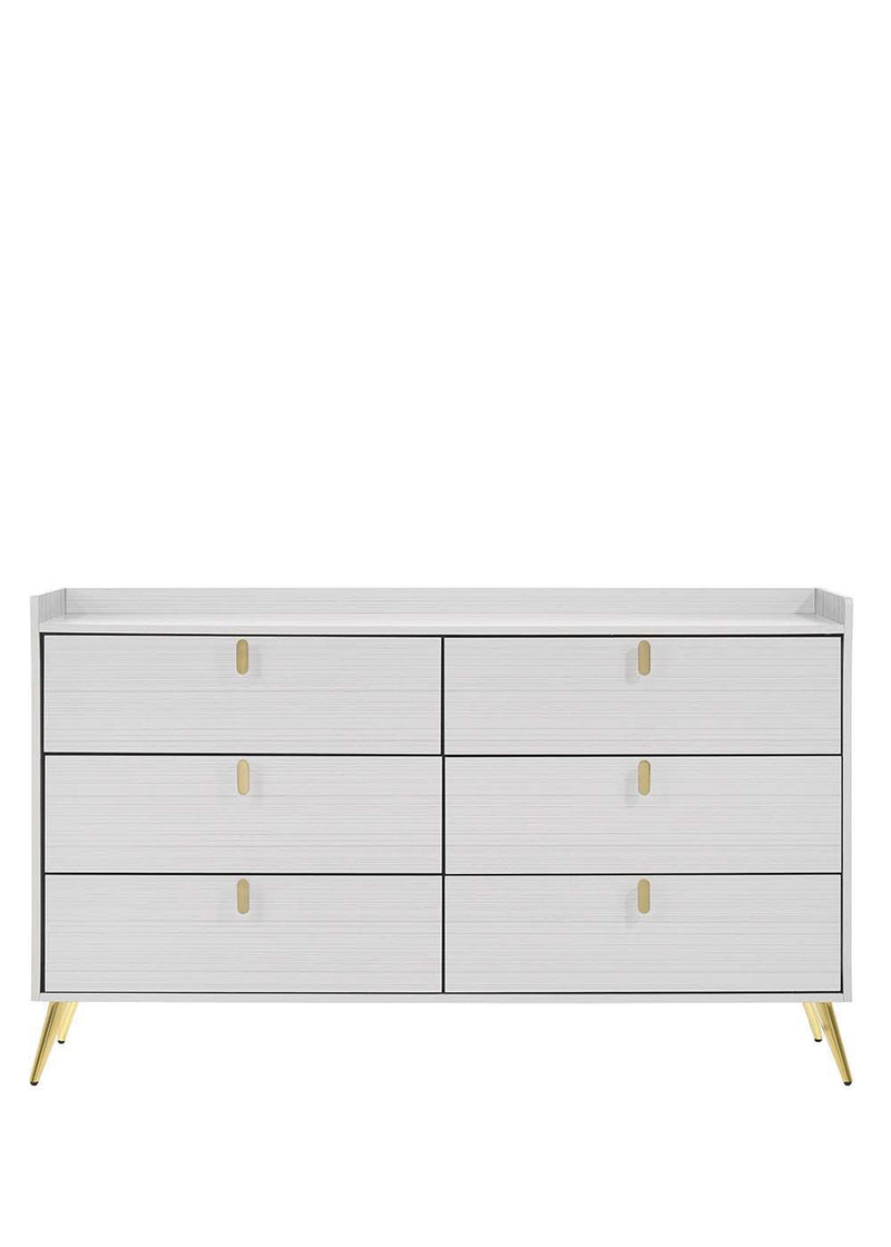 Zeena - Dresser - White Finish - Grand Furniture GA