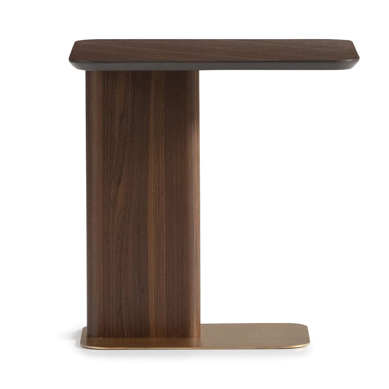 Amora - Medium Accent Table - Eggshell Walnut