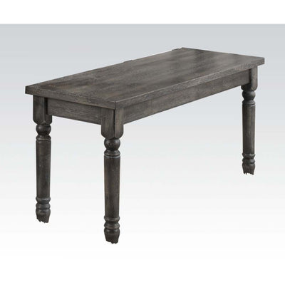 Wallace - Bench - Weathered Gray - Grand Furniture GA